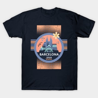 Barcelona Retro T-Shirt